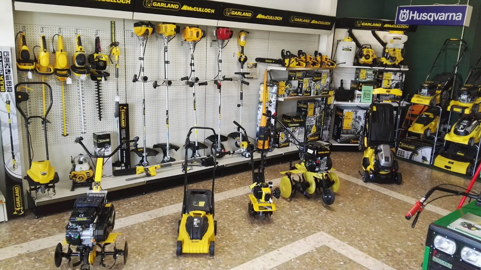 Máquinas en tienda