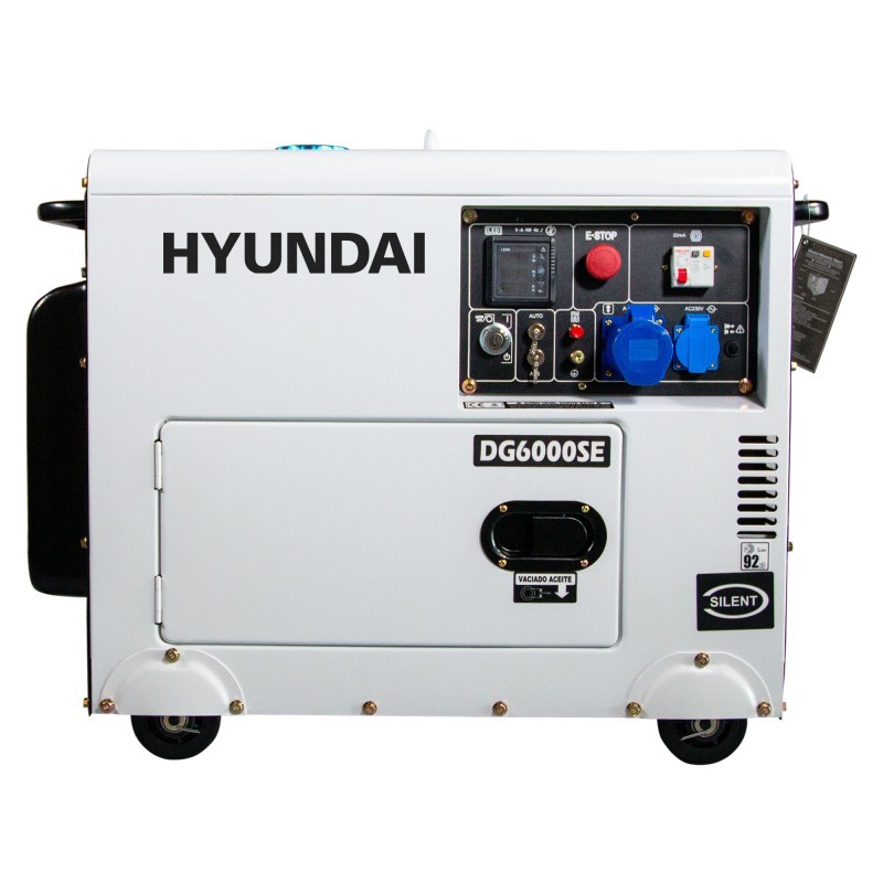 GENERADOR HYUNDAI DIESEL 3000rpm - 220V