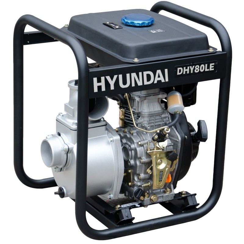 MOTOBOMBA HYUNDAI DIESEL - 3" Eléctrica