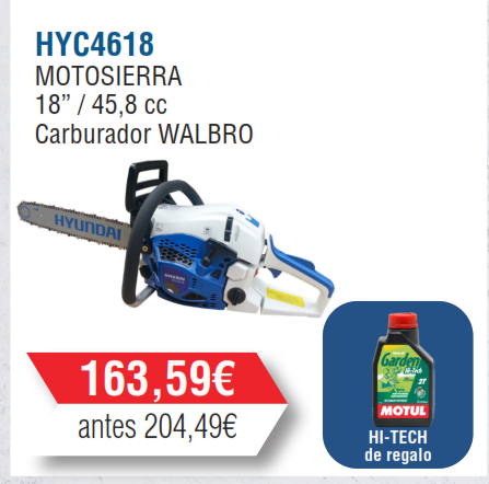MOTOSIERRA HYUNDAI PRO