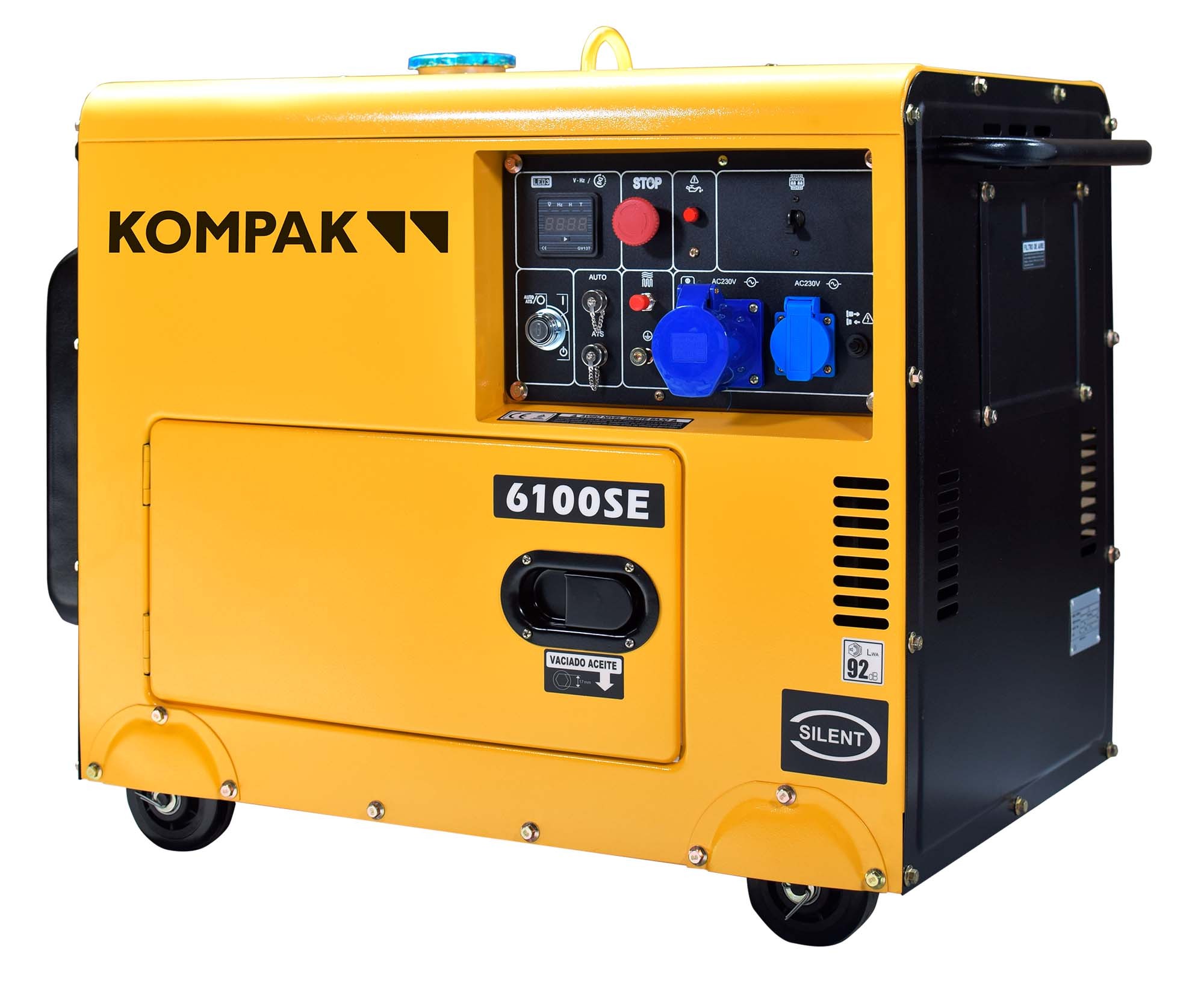 Generador Kompak Diésel Insonorizado - KP-K6100SE