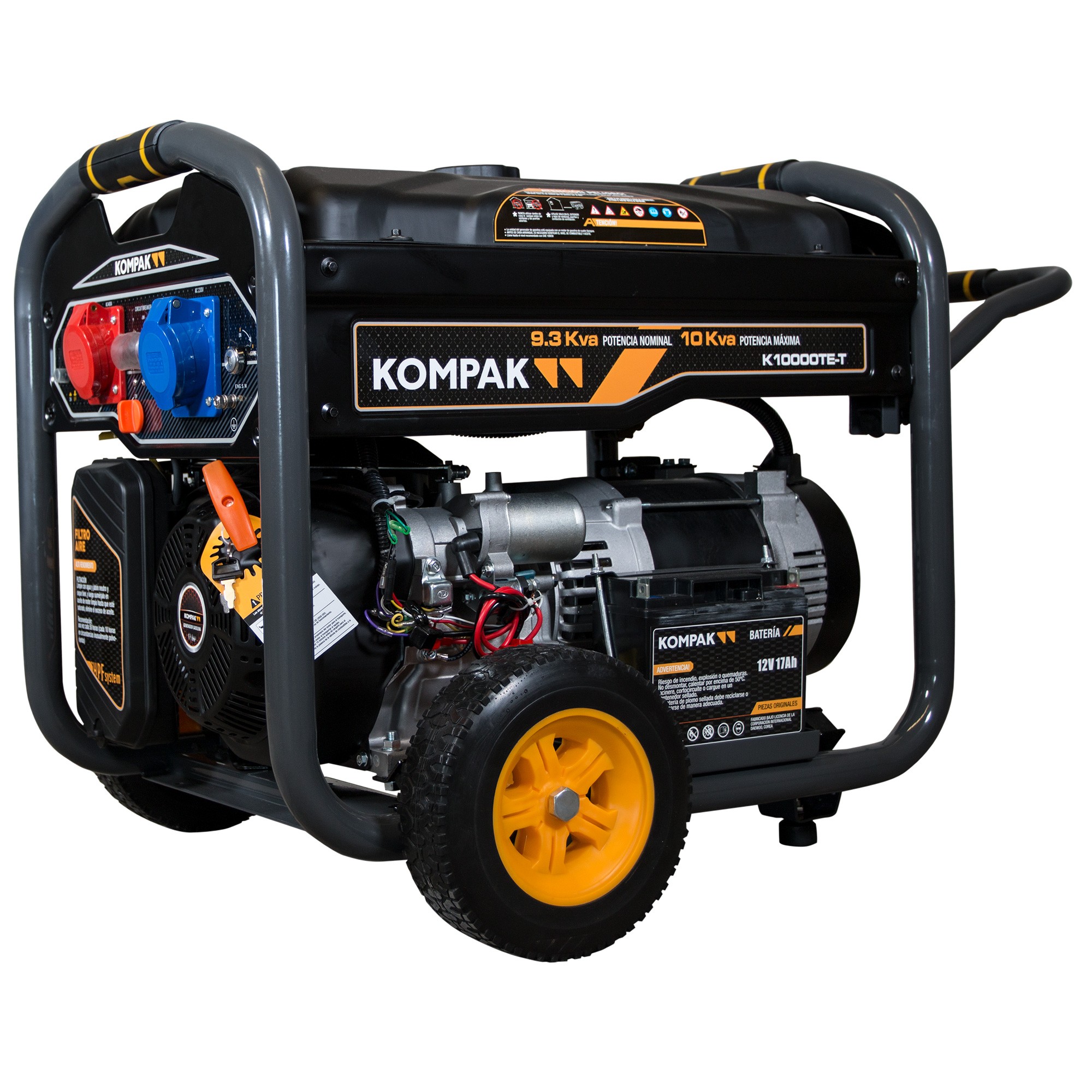 GENERADOR KOMPAK GASOLINA FULL POWER 10 Kva AVR