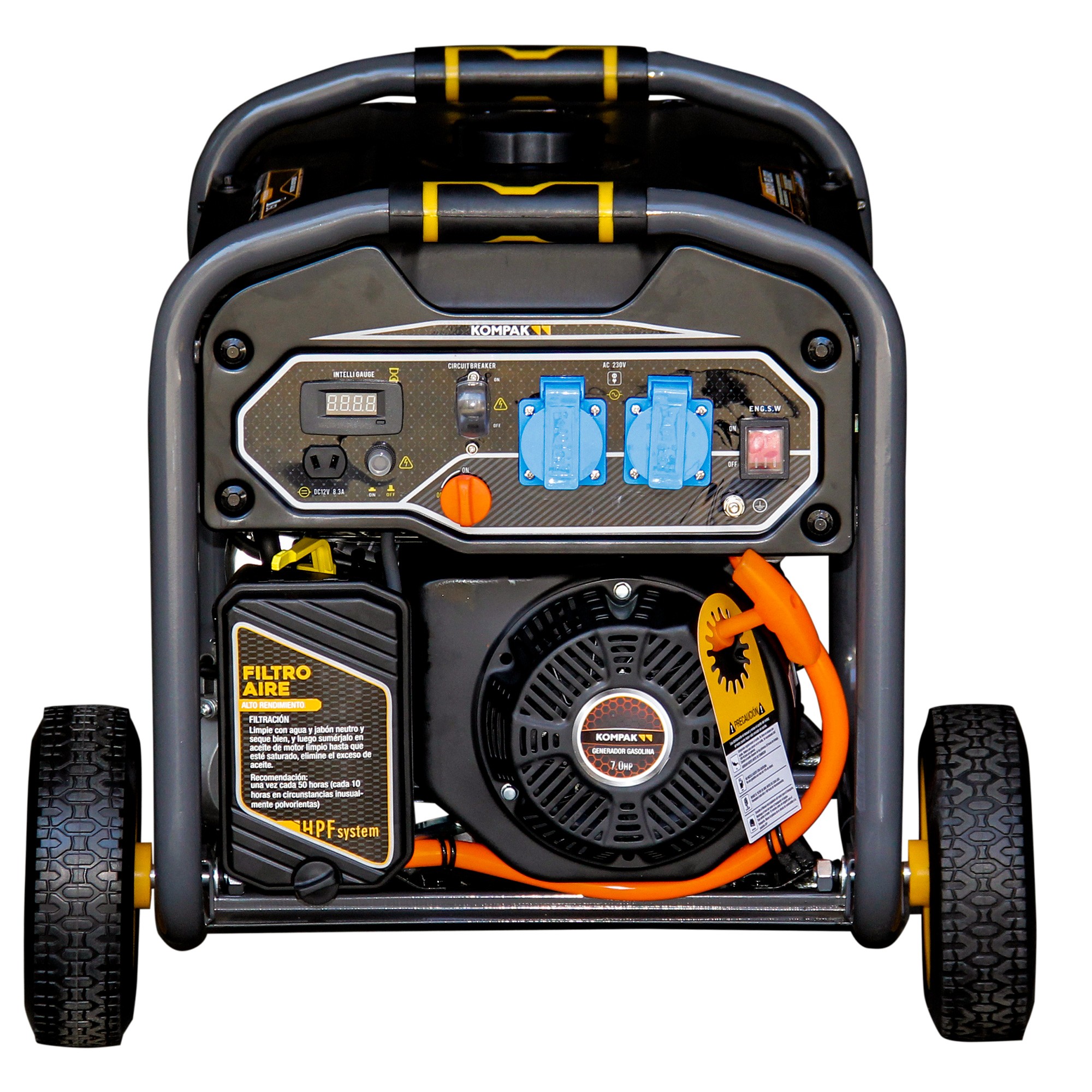 GENERADOR GASOLINA KOMPAK PRO - DUAL FUEL