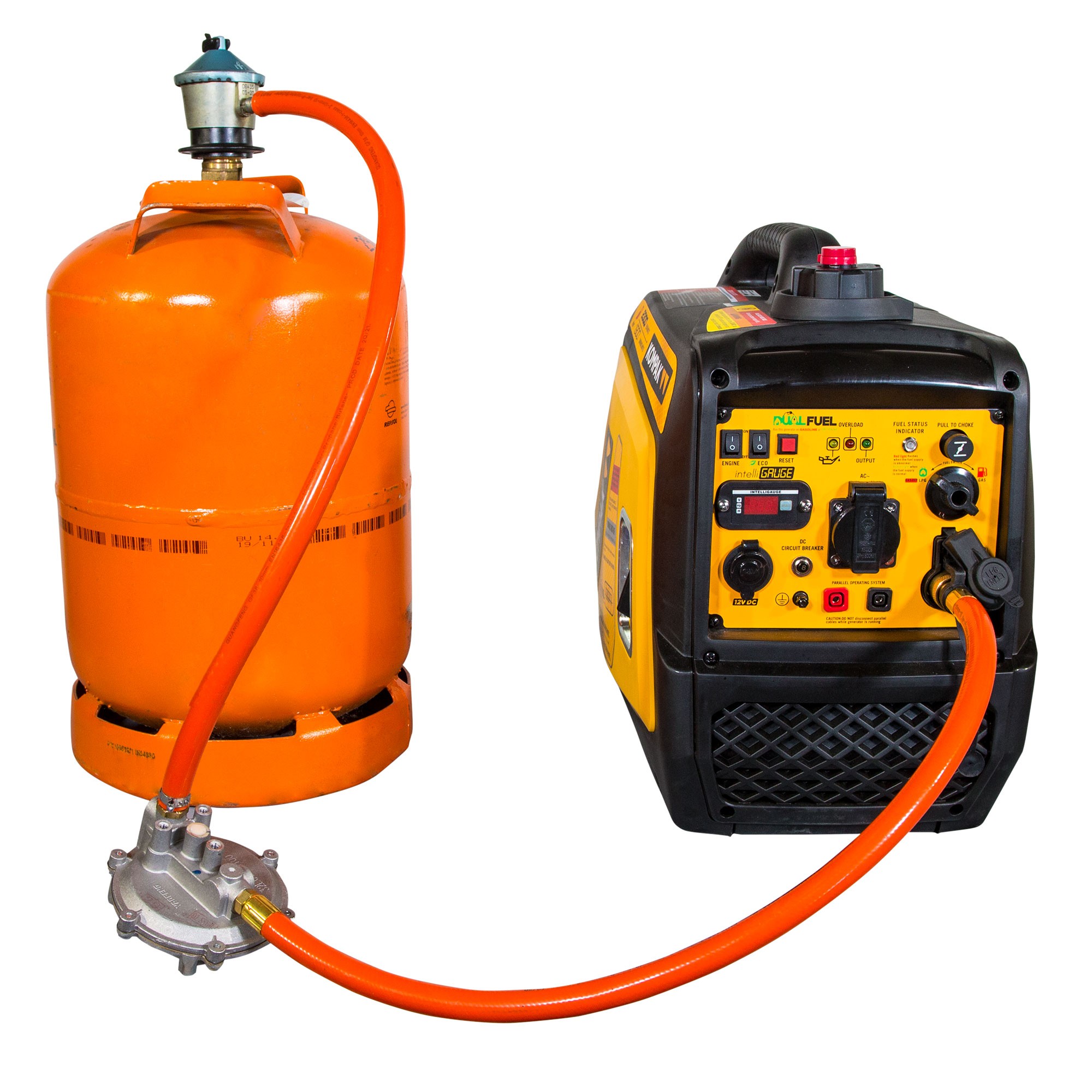 Generador Inverter DUAL FUEL Silencioso Kompak 2 Kw